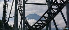 富士急ハイランドからの富士山