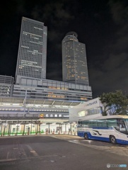 夜の名古屋駅