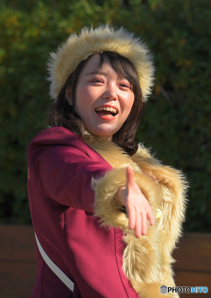 パレードのお姉さん