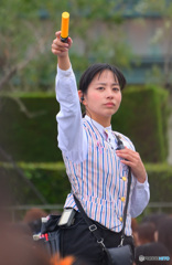 誘導係のお姉さん