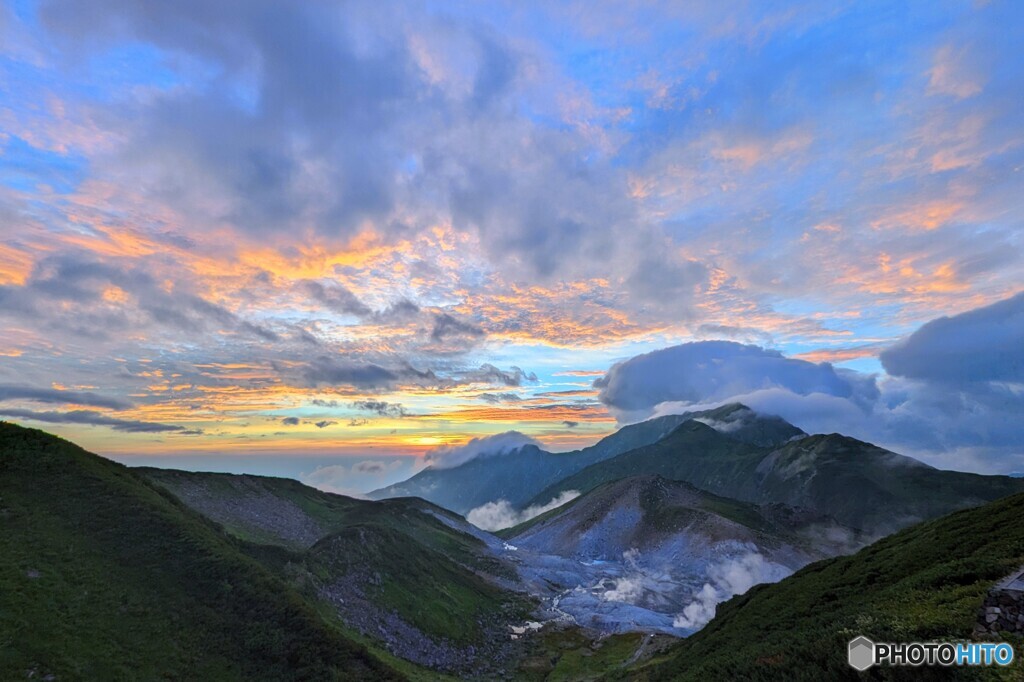 室堂平の夕焼け②