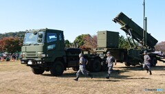 陸上自衛隊訓練中