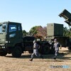 陸上自衛隊訓練中