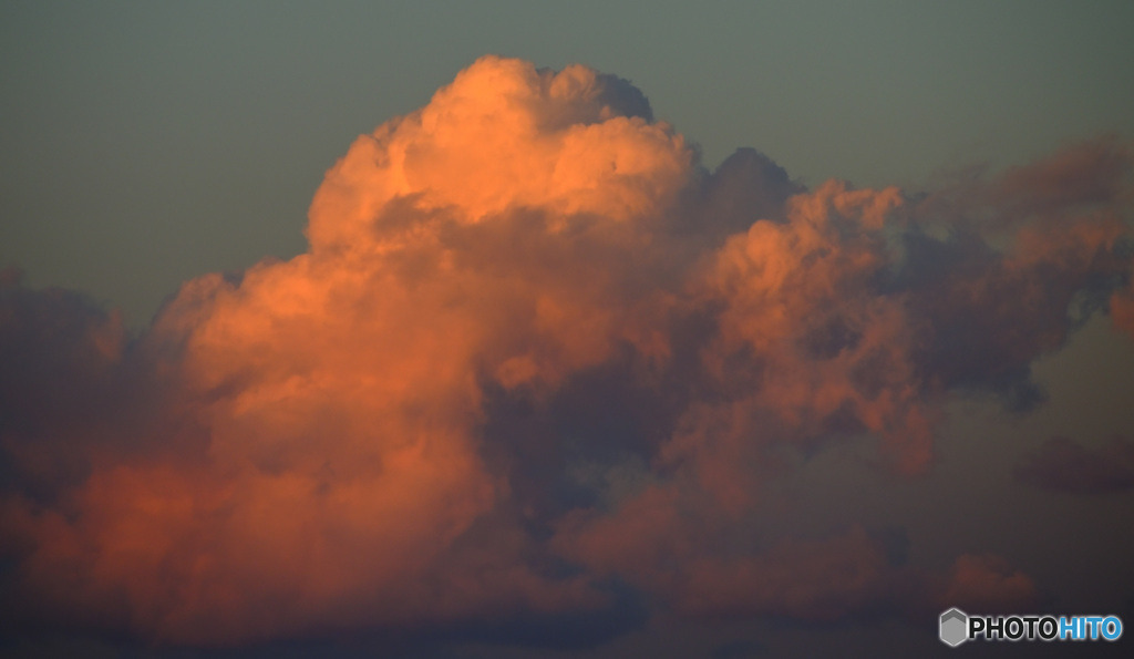 朝焼けの雲