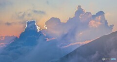 クマみたいな雲