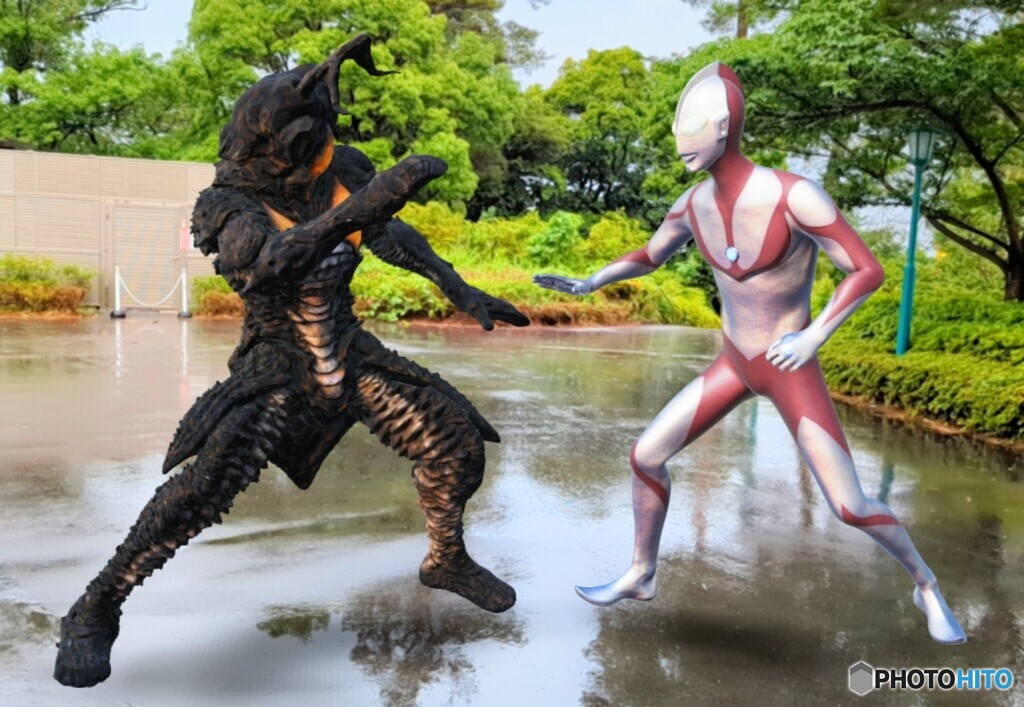 雨上がりの対決