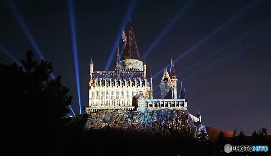 今夜のホグワーツ城