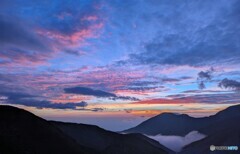 室堂平の夕焼け