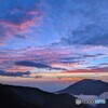 室堂平の夕焼け