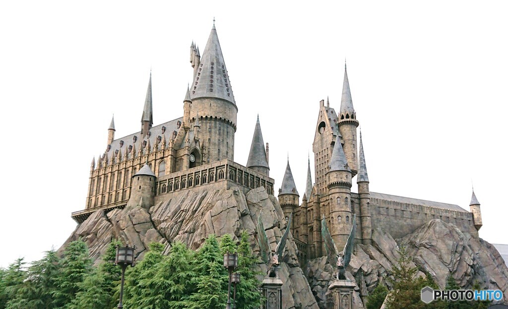 本日のホグワーツ城