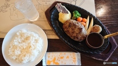 粗挽きハンバーグステーキ