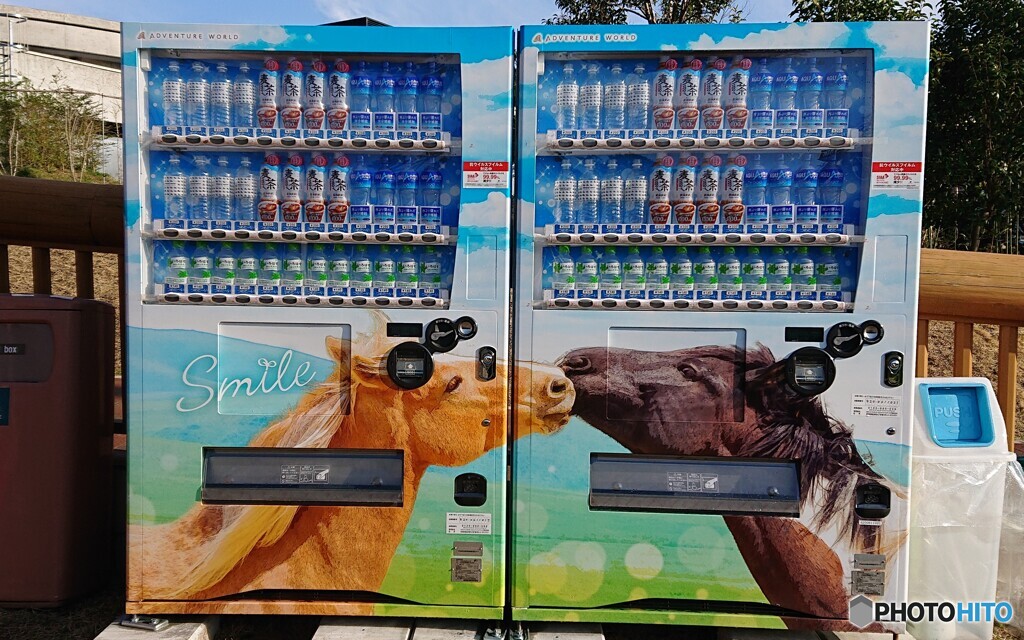 馬の自販機