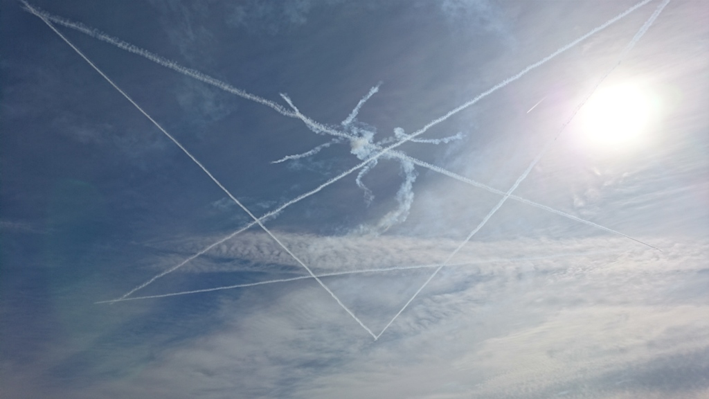 空に描いた星