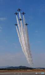 ブルーインパルスin築城基地