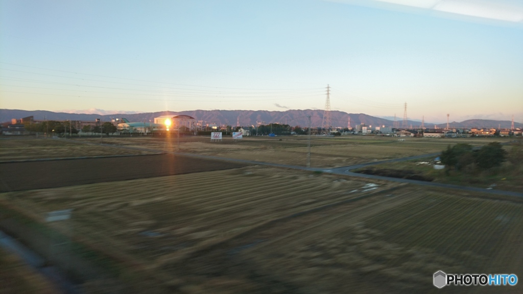 こだま号の車窓より