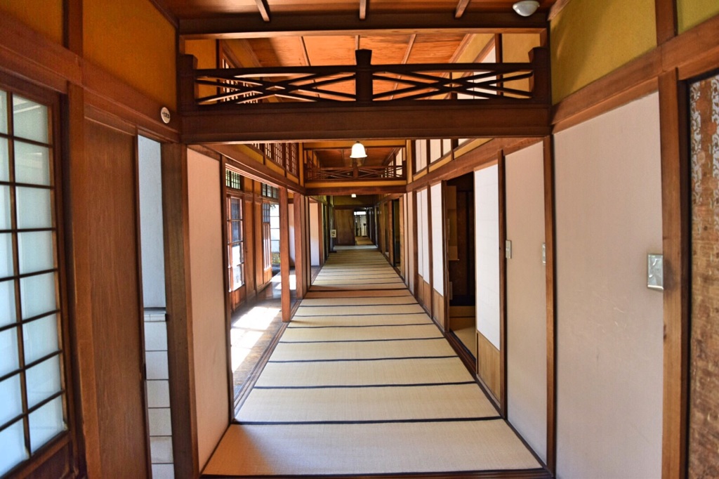 伊藤伝右衛門邸廊下
