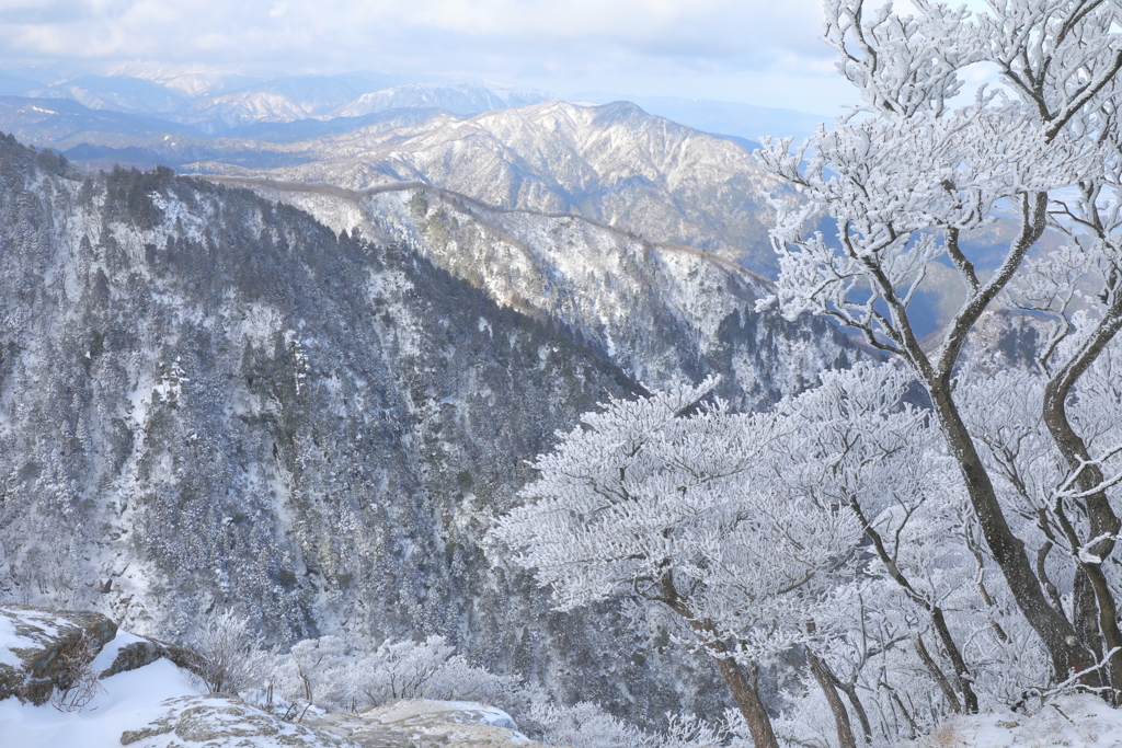 鈴鹿山脈冬景