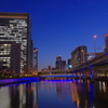 通勤夕景