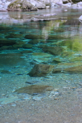 青い水　～安居渓谷Ⅴ～