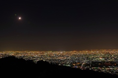 生駒山からの夜景