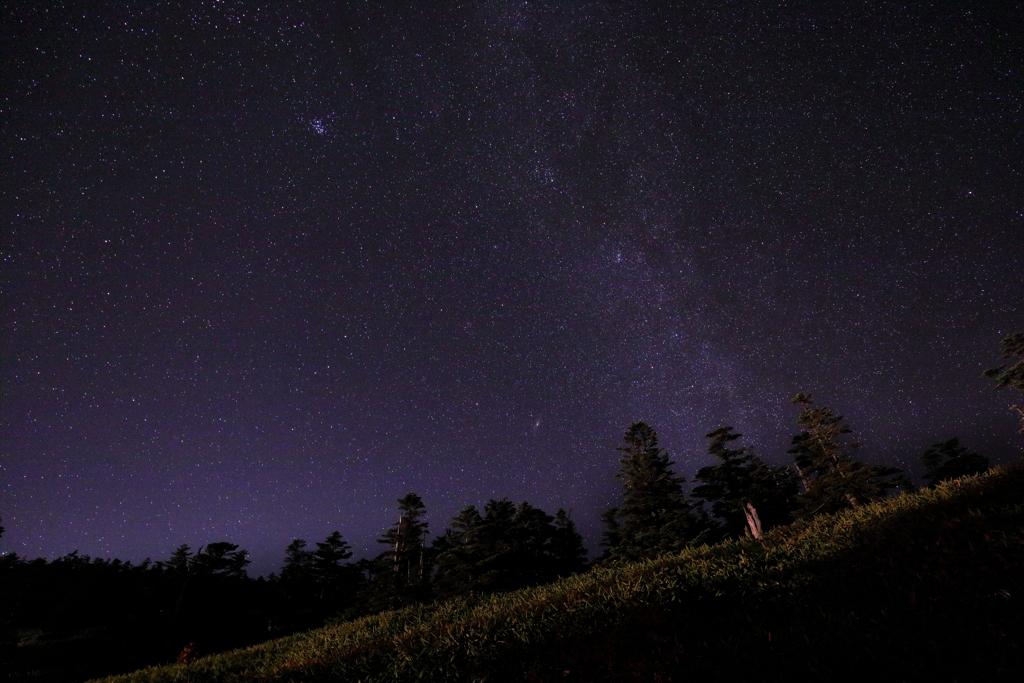 渋峠の星空