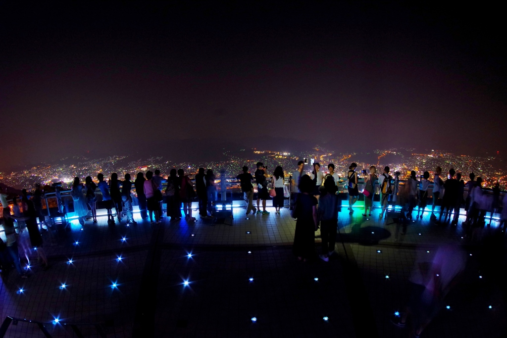 世界新三大夜景、長崎　～稲佐山展望台より～