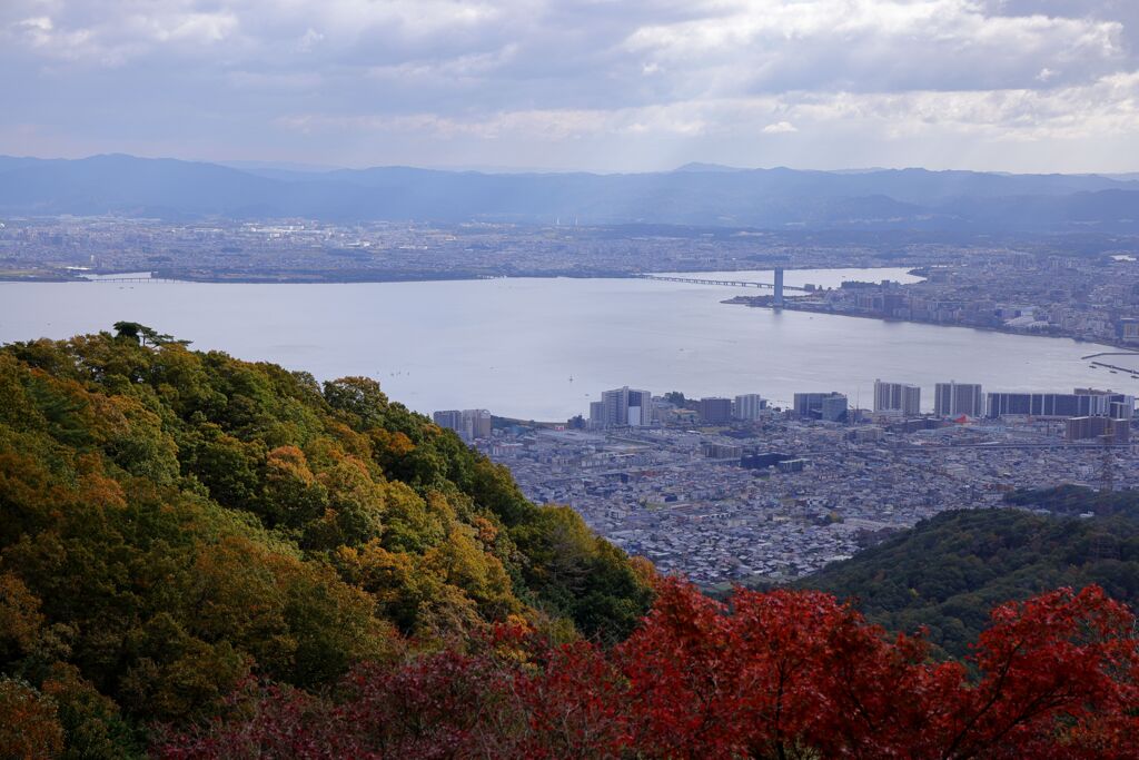 比叡山より