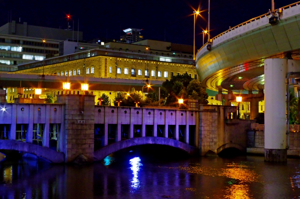 通勤夜景12　錦橋