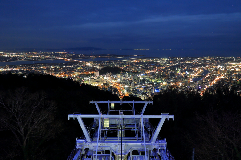 徳島の夜景