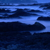 高知の夜景　～海岸線、黒潮町～