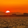 関空夕景