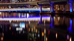 Blue Bridge　～通勤夜景、with old lenz3～