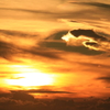 梅雨明けの夕景