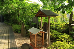 神楽坂の神社１