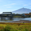東北の秋：岩木山、鶴の舞橋