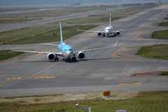 日本に到着したぞ：関空