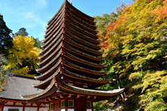 談山神社　十三重塔