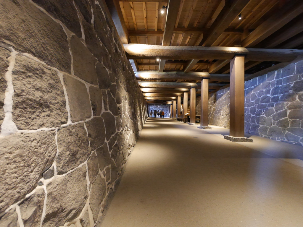熊本城の地下通路