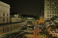 夜の熊本駅２