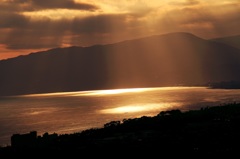 夕陽