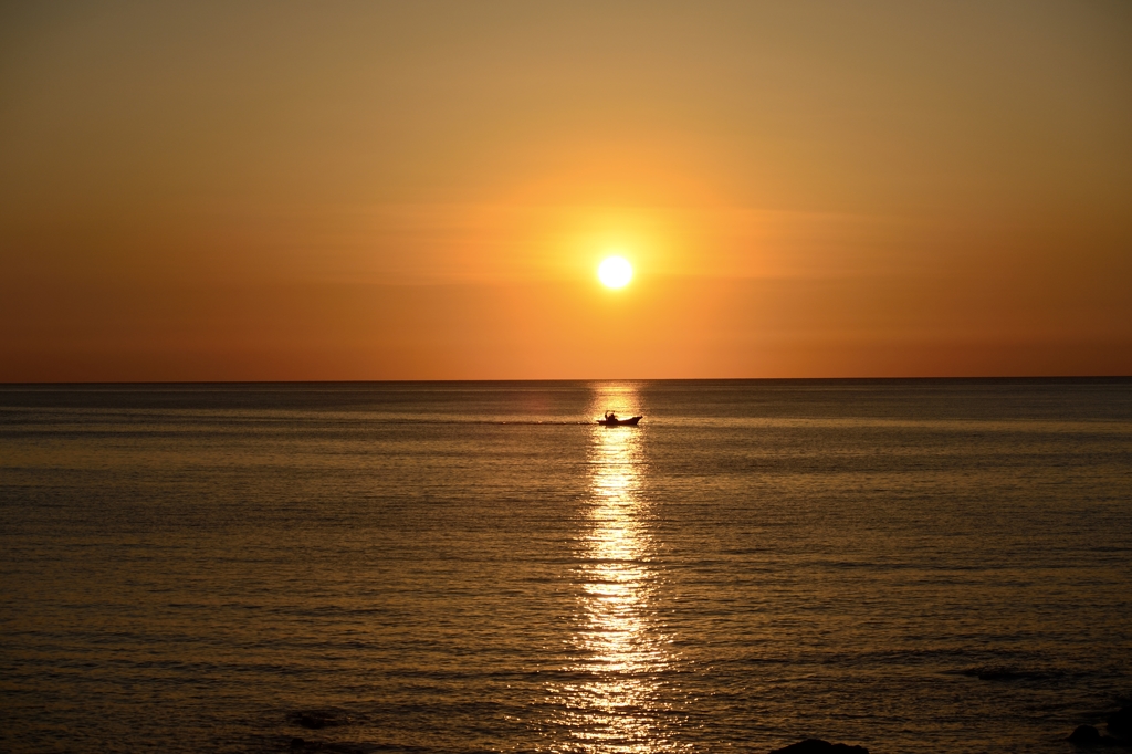 夕日１