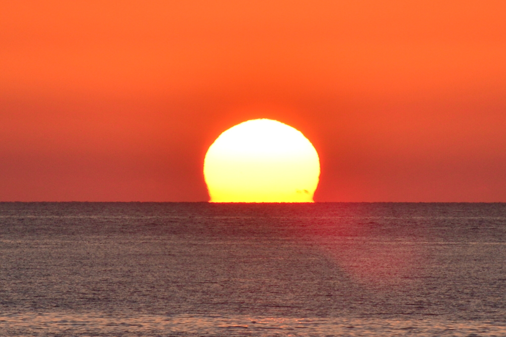 夕日３
