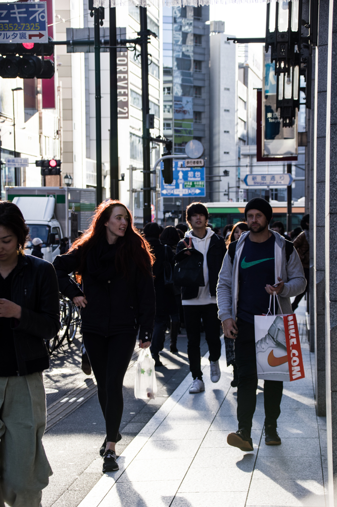 街の情景～新宿3丁目辺り～