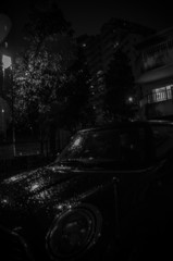 秋雨の夜