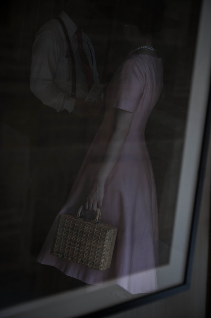 ガラス越しの来客