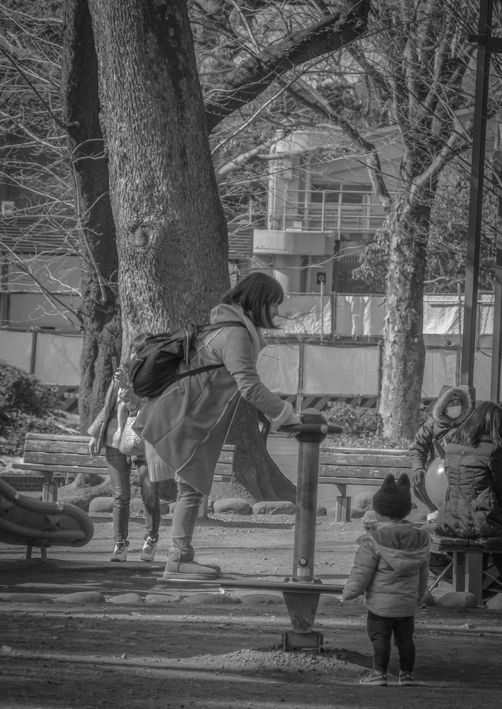 冬晴れの日に　④