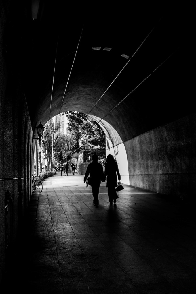 hand in hand