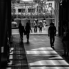 通路にて、　③