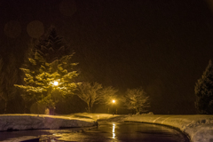 粉雪の夜　②