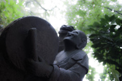 森の地蔵　①